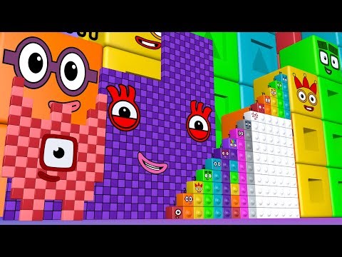 Numberblocks Hugest Puzzle Step Squad 100 600 to 100,000,000 MILLION NEW Numberblocks Patterns