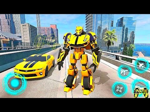 Robot Justice War: Car Jet Transform Game 2026 Part 7 - Android Gameplay