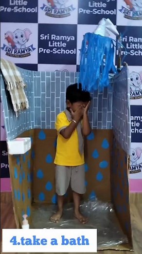 🚿 Toilet Training & Morning Routine Role Play | Life Skills for Kindergarten Kids #morningroutine