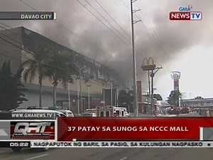 37, patay sa sunog sa NCCC mall sa Davao City | Videos | GMA News Online