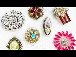 #Craftidly - DIY Brooch Pin Bracelets