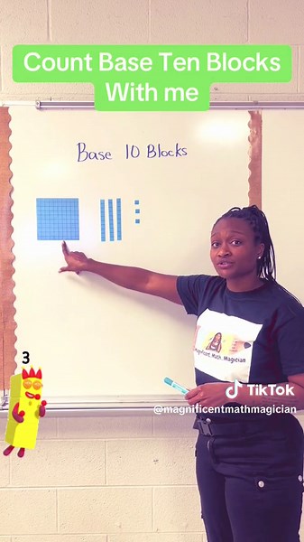 Counting Base Ten Blocks#fypシ゚viral #fypage #basetenblocks #counting #secondgrade #math #maths #secondgrademath#teachertok @magnificentmathmagician➕➖✖️➗📏