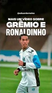 The reconciliation between Grêmio and Ronaldinho