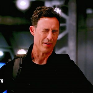 Allen you traveled back in time again? #theflash #barryallen #harrywells #shorts