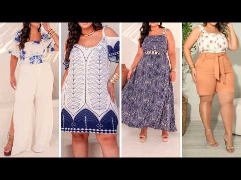 Como se vestir bem estando acima do peso - Moda Plus Size / Moda Elegante