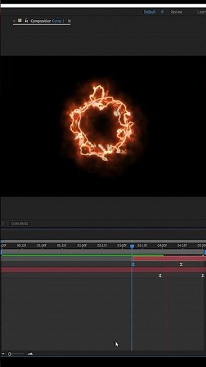 Create Loop in Saber, Particular and more in#ae #aftereffects