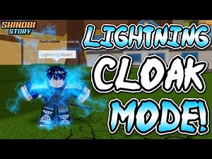 [2 CODES] Lightning Cloak Mode & Lightning Moves Showcase! (This Is Over Powered!) | Shinobi Story