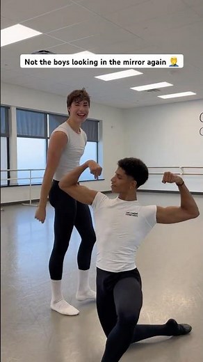 Boys will be boys 😂 #ballet #shorts