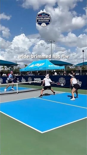Fresno State University Mixed Doubles Gets It Done ✔️