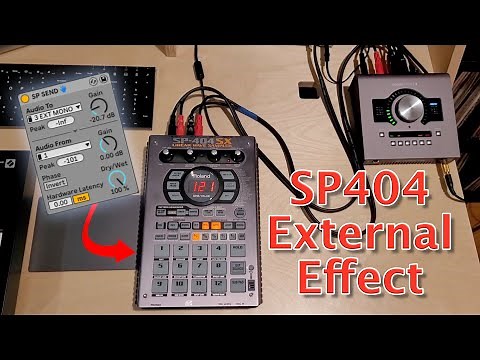 How To Use SP-404 As An External Effect Send In Ableton