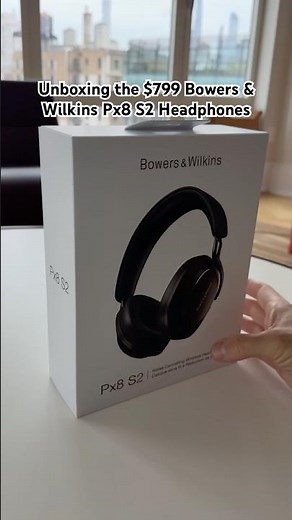Unboxing the $799 Bowers & Wilkins Px8 S2 Headphones in Onyx Black 🎧