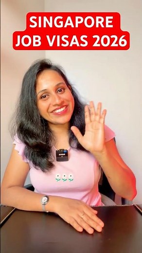 സിംഗപ്പൂരിലെ JOB വിസകൾ |SINGAPORE JOB VISAS 2026: NEW RULES & SALARY CHANGES