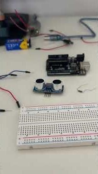 Day 4| Ultrasonic sensor motion detector #arduino #engineering #trending #arduinoproject #fyp