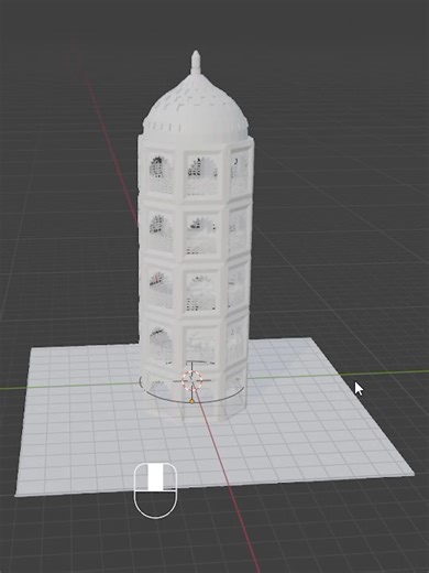 ازاي تعمل موديل منارة 3D في دقائق ⏱️ Modeling Lighthouse in Blender 🌊 موديل منارة من الصفر باستخدام Blender 🔥 في الريل ده هتشوفي خطوات المودلينج بشكل سريع وبسيط لو مهتمة بالـ 3D و Blender تابعيني علشان شروحات أكتر 💙 Modeling a Lighthouse from scratch using Blender Fast & clean workflow for beginners and intermediates 🚀 #Blender #Blender3D #3D #3DModeling #Lighthouse #CGI #3DArtist #3DDesign #Modeling #BlenderTutorial #Shorts #Reels #TikTok #Arabic3D #تعلم_بلندر #تصميم_ثري_دي