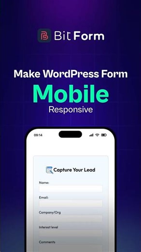 Create Mobile Responsive Forms in WordPress | Bit Form Tutorial!