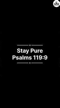 The Purity Standard That Actually Works Psalms 119:9 #psalms #faith