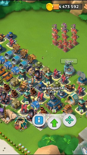 Boom Beach | HQ, All Buildings & Defenses Upgraded Levels 1 - MAX