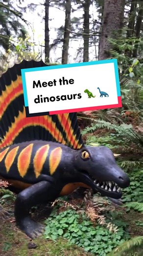 Explore Prehistoric Gardens with Dinosaurs in Oregon
