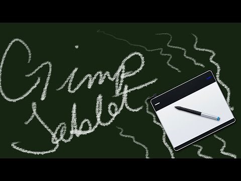 How to set up your Wacom tablet in Gimp (windows)