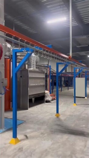 Successful Oven Powder Coating Line — Real Production Case
