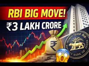 RBI ka Double Action 🔥 ₹3 Lakh Crore Liquidity Injection | OMO + Dollar Swap | Market Impact