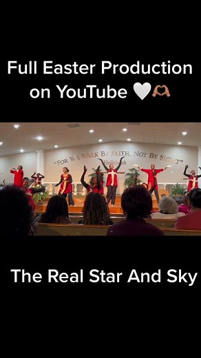 Easter Mime and Praisedance Performance