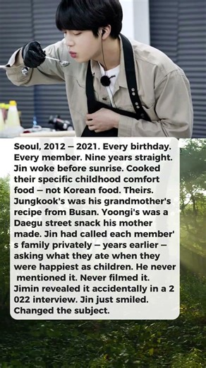 What Jin Secretly Did for Every Single Member on Each of Their Birthdays for 9 Years Will Shatter Yo