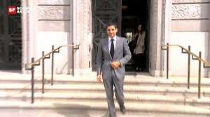 Carl Hirschmann vor Gericht