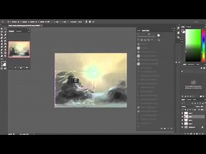 Photoshop Matte Painting with Textures Tutorial