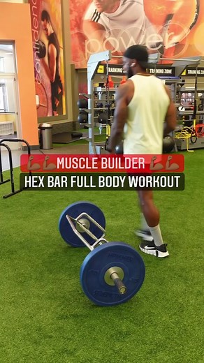 Hex Bar Full Body WorkoutGive this full body Hex Bar Workout a tryLike.Save.SharePenlay Row 3x15Deadlift 3x15High Row 3x15RDL Row 3x10Overhead Press 3x15Push-ups 3x30#hexbar #trapbar #fitnessmotivation #fitness#workoutoftheday #workoutroutine #blackfitness#fitfam #fullbodyworkout #fittok #explore #burnfat#buildmuscle #onlinecoaching #onlinepersonaltrainer #gym #gymtok #gymlife #workoutplan #workoutroutine
