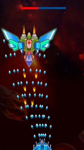 Big Alien Ship vs Me 🥶 Who will win | Galaxy Attack Alien Shooter #shortvideo #shorts #galaxyattack