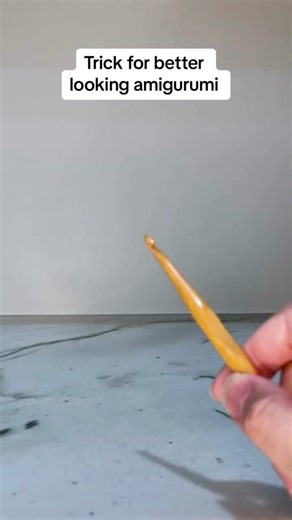 This tip works like magic for more polished and professional looking amigurumi projects. Pattern for this crochet pumpkin is in a previous video! #crochetforbeginners #amigurumiforbeginners #crochetpumpkin #crochet #crochetersoftiktok #crochettok #amigurumi #plush #fiberart #gettohookingcrochet