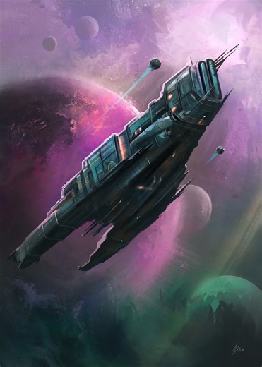 deep space vessel, G-Hamm