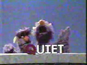 Classic Sesame Street - The 2-headed Monster gets QUIET