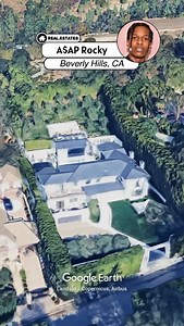 Real Estates on Instagram: "Asap Rocky’s house in Beverly Hills, California. • • 🎥 Video Credit : @realestates.ai • • 🏷️ #asaprocky #rap #rapper #realestate #fyp #foryou #foryoupage #celebrity #explore #explorepage #mansion #rhianna"
