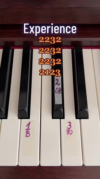 Experience #pianotutorial 🎹❤️ #piano #easypiano #tutorial #experience #fyp #einaudi #pianoplayer #pianolesson #pianomusic