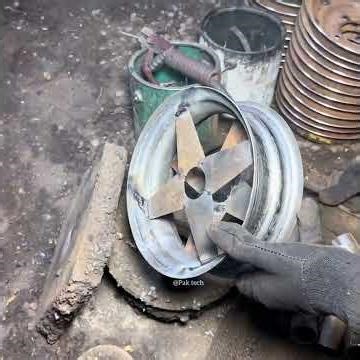 Mini Wheel Rim Mass Production | Local Factory Casting Process