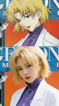 Anime vs Real: Evangelion 🧬 This Feels Real 😳 #animevsreal