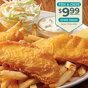 7K views · 78 reactions | Happy first day of March! Savor the start of spring with our fan-favorite $9.99 Fish & Chips every Friday now through 3/29.  | Ruby Tuesday | Facebook