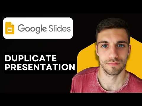 How to Duplicate Google Slides Presentation 2026 (Clone Presentation in Google Slides)