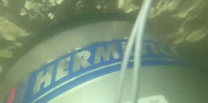 Subsea applications : HERMETICA S40 clamp for the repair of subsea HDPE pipes with a break length of 280 mm. - Abrazaderas de reparación y conexión para tuberías - HERMETICA