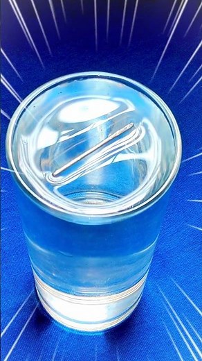 Unbelievable Science Trick: How to Float Solder Wire on Water! 😱 #shorts