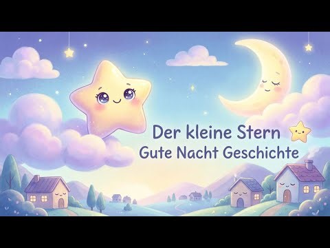 Gute Nacht Geschichte für Kleinkinder | Der kleine Stern erzählt