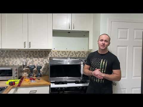 How To Install a Samsung 30 in. 1.9 cu. ft. Over-the-Range Microwave (Detailed Process)