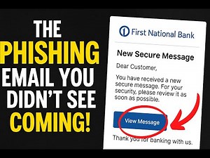 How Scammers Steal Your Money With ONE Simple Email!