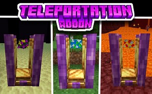 [基岩版模组推荐] 高质量的传送台模组 - 水晶传送(9.5分) 非常实用的一个模组，并且平衡性较高，适合生存_我的世界