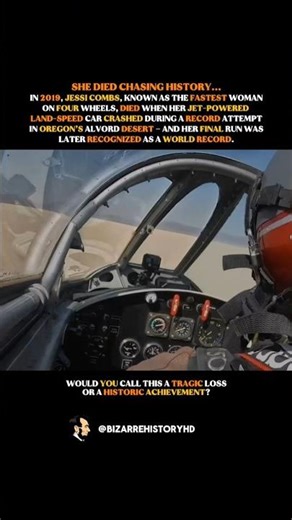 She Died Chasing A Speed Record #history #motorsport