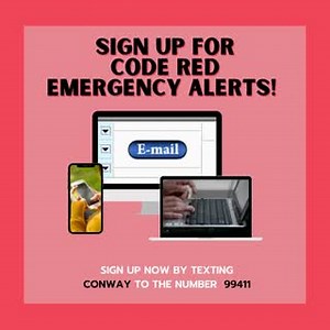 SIGN UP FOR CODE RED ALERTS - The City uses CodeRed, an emergency...