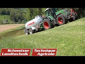 Agrar Pumpdruckfass «DPF 8000 D» für Hanglagen getrimmt