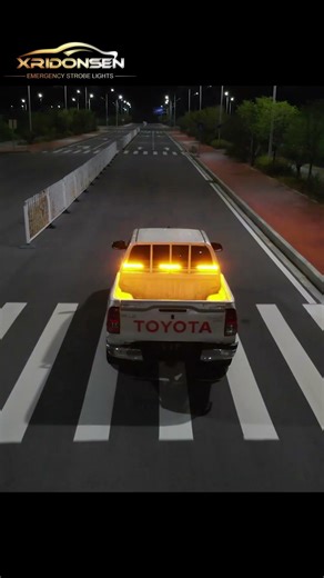 XRIDONSEN 60 inch Amber Blue Tailgate Lights Rear Window Emergency Lights for Trucks #automotive